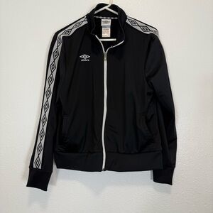 Umbro Black and White Track Jacket for Boys Size XXL